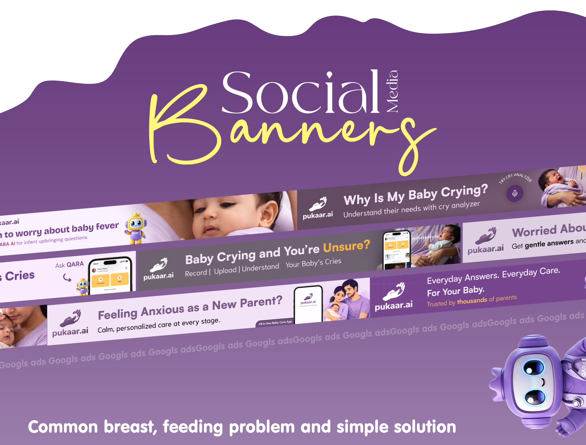 pukaar.ai social media banner collection