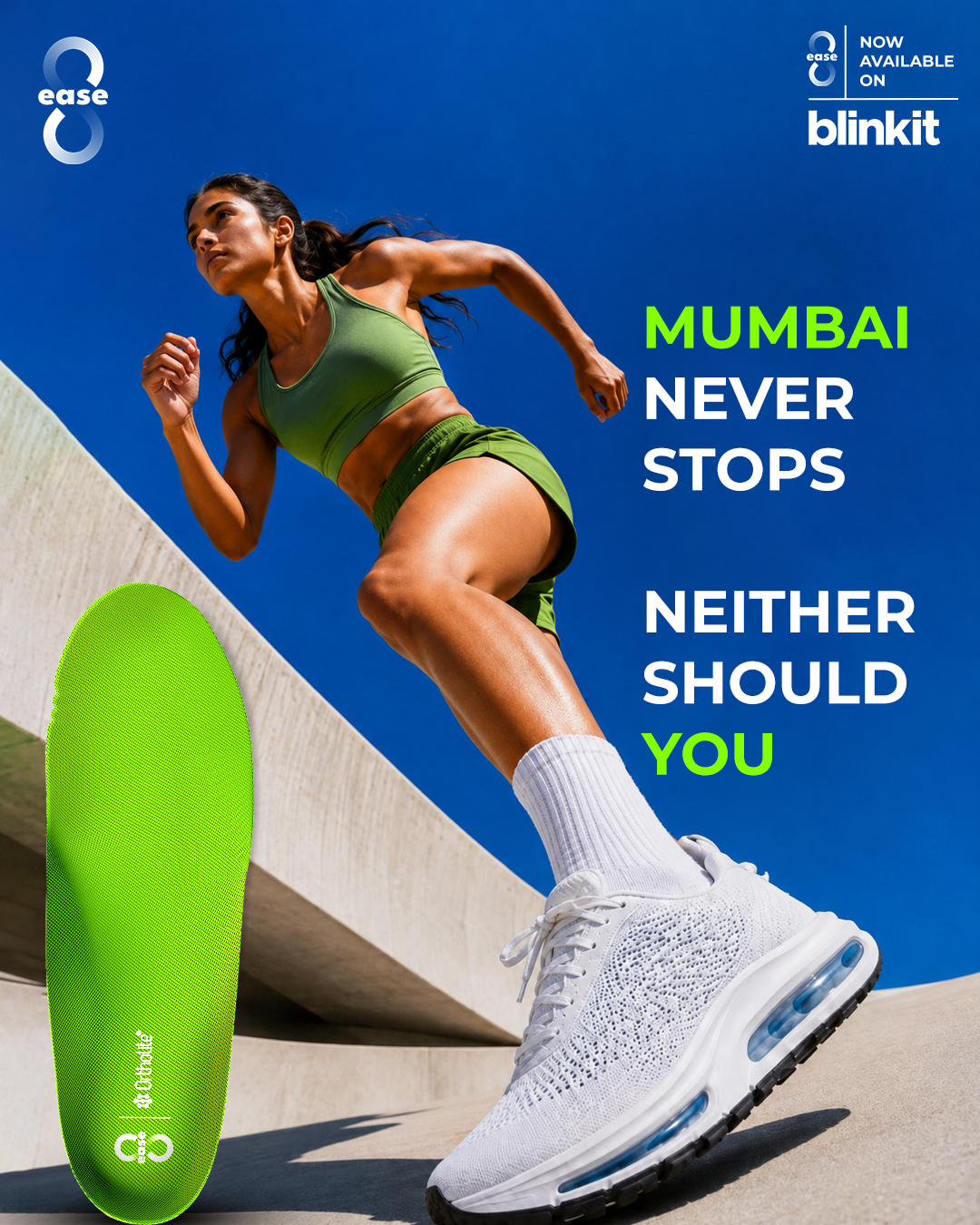 8ease Mumbai running campaign